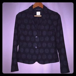 Wool Polka Dot Blazer